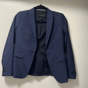 Blue blazer jacket